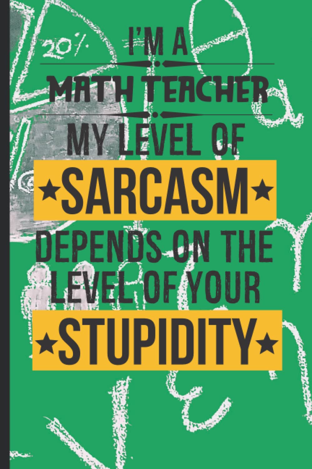 Math Teacher Appreciation Gifts: Personalized Notebook Gift for a Math Teacher To Write Down Ideas