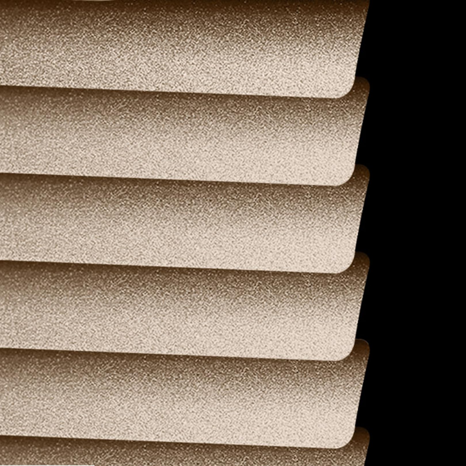 Frosted Gold Aluminium Metal Venetian Blinds Slat Home Office Blind Thin Slats Kitchen Blinds Blackout Shutters Child Safe Home, Customisable (140×170cm)