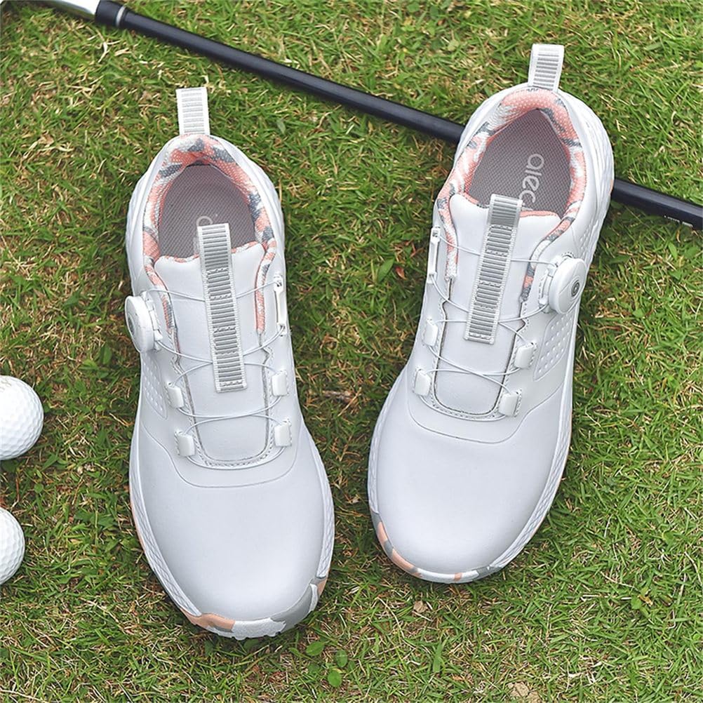 wasserdichte Golfschuhe für Frauen und Männer, Gummi-Spitze, wasserabweisendes Golf-Zubehör für den Golfplatz, optimale Traktion und Stabilität.