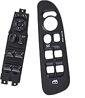 Vista 4 de Interruptor de ventana eléctrica se adapta a 2002-2010 Dodge Ram 1500 2500 3500, 2001-2004 Dodge Dakota, Interruptor maestro de control del lado