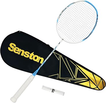 Senston Professional 5U Carbon Fibre Badminton Racket with Bag