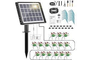 Solar Power Drip Irrigation System: Automated Watering Solution for Efficient Gardening