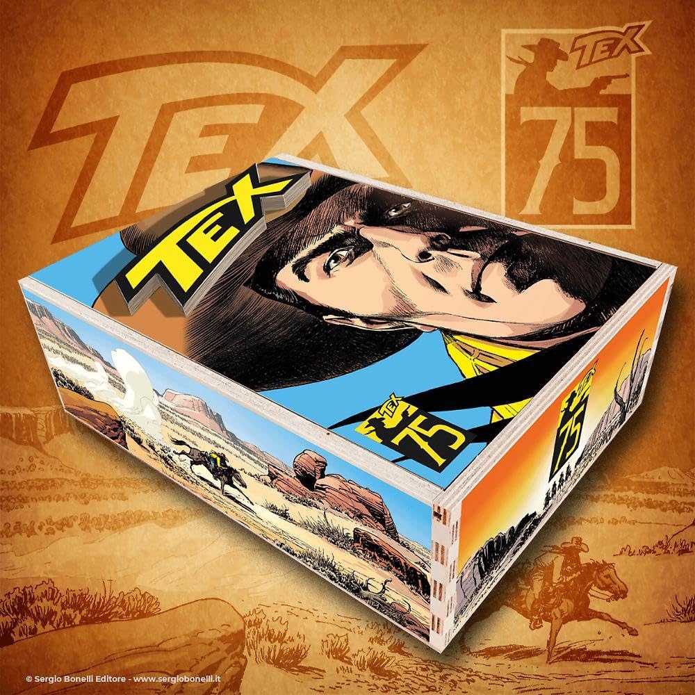 Tex 75. Box Legno. Con Shopper In Tela, Cartolina - 4