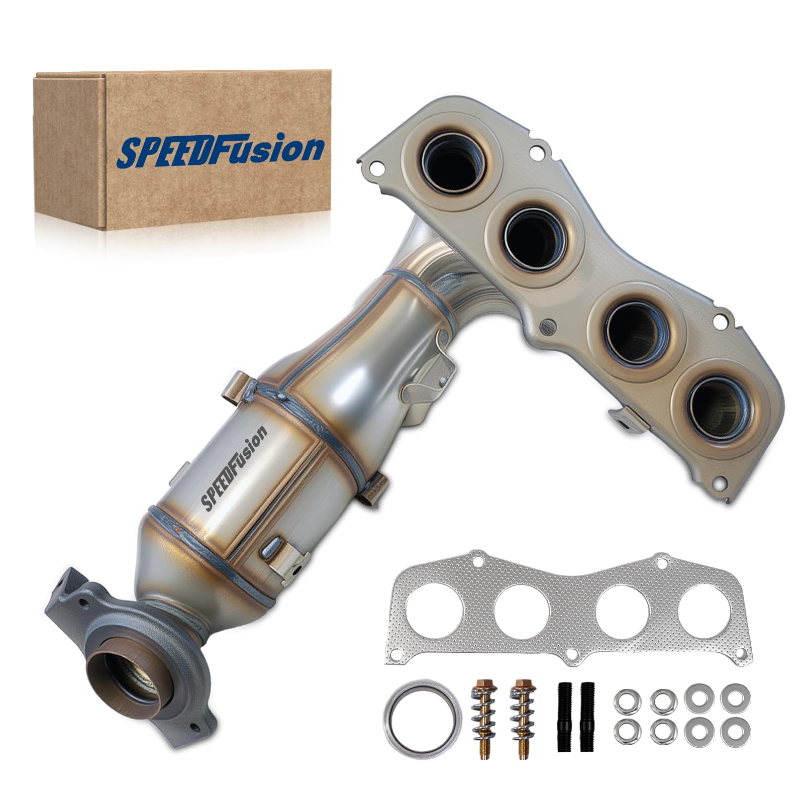 SPEEDFusion Catalytic Converter Compatible with 2004 2005 Toyota RAV4, 2005 2006 Scion TC 2.4L L4 Catalytic Convertor Replacement 641342 (EPA