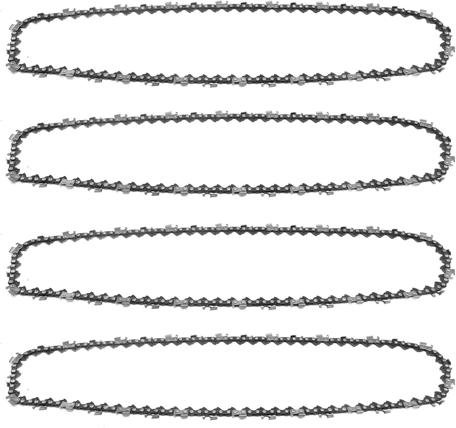 EATAKWARD 18Inch Chainsaw Chain, .325" pitch, .050" gauge, 72 Drive links, Replacement for Husqvarna 440 445 550xp, for Echo CS-3600 CS-400, for Craftsman 316.35022 316.35085 18" Saw Chain(4Packed)