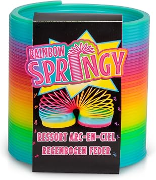Tobar RAINBOW SPRINGY Coil Spring Toy, Multiple Colours