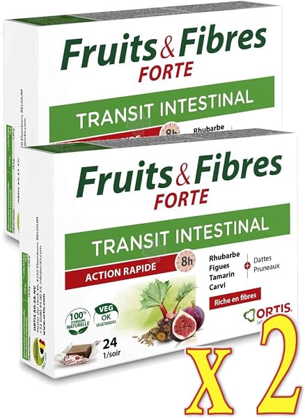 ORTIS Fruits & Fibres FORTE Transit Intestinal 24 Cubes