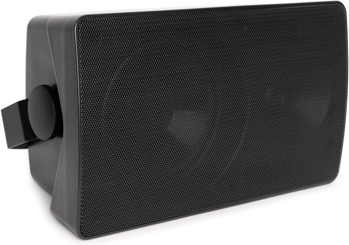 Pure Resonance Audio S6 6.5" Outdoor Surface Mount Loudspeaker (2-Pack, Black)