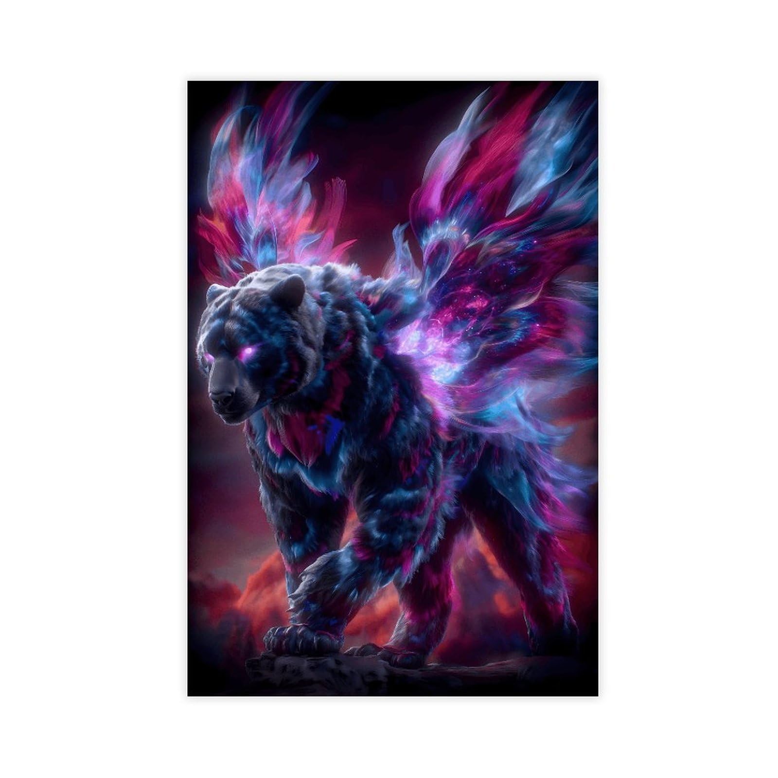 JFECTH Ursa Poster Canvas Poster for Dorm Room Decor Gift