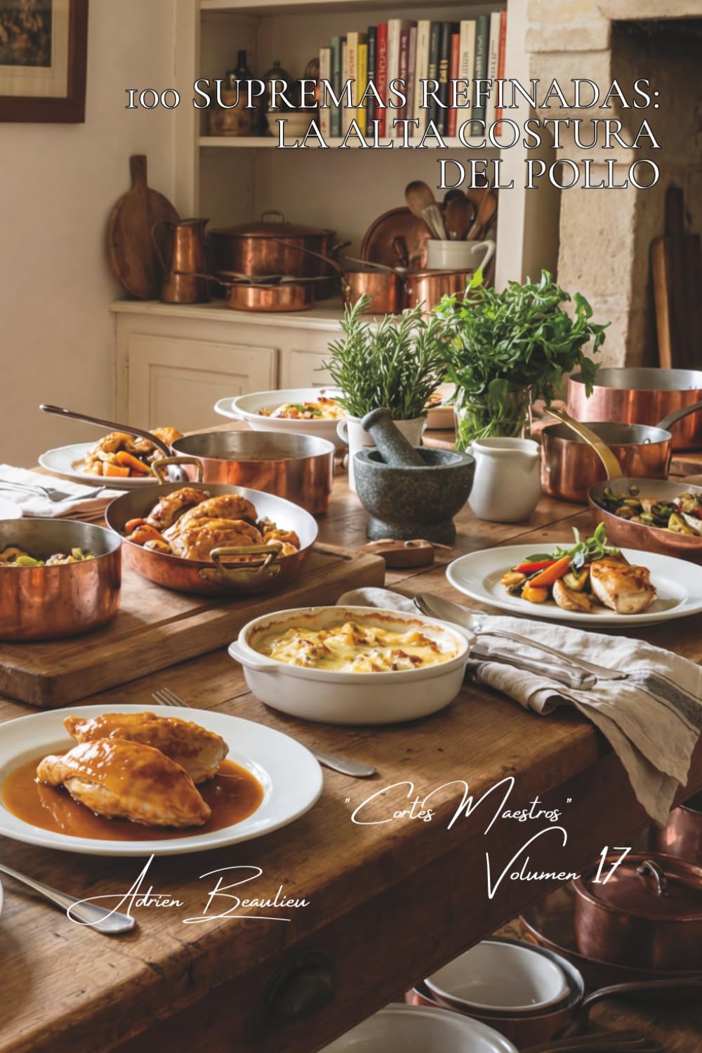 100 supremas refinadas: la alta costura del pollo: Gastronomía accesible, salsas nobles y presentación de chef (SERIE POLLO (35 volúmenes) – Subserie: "Cortes Maestros" (10 volúmenes))
