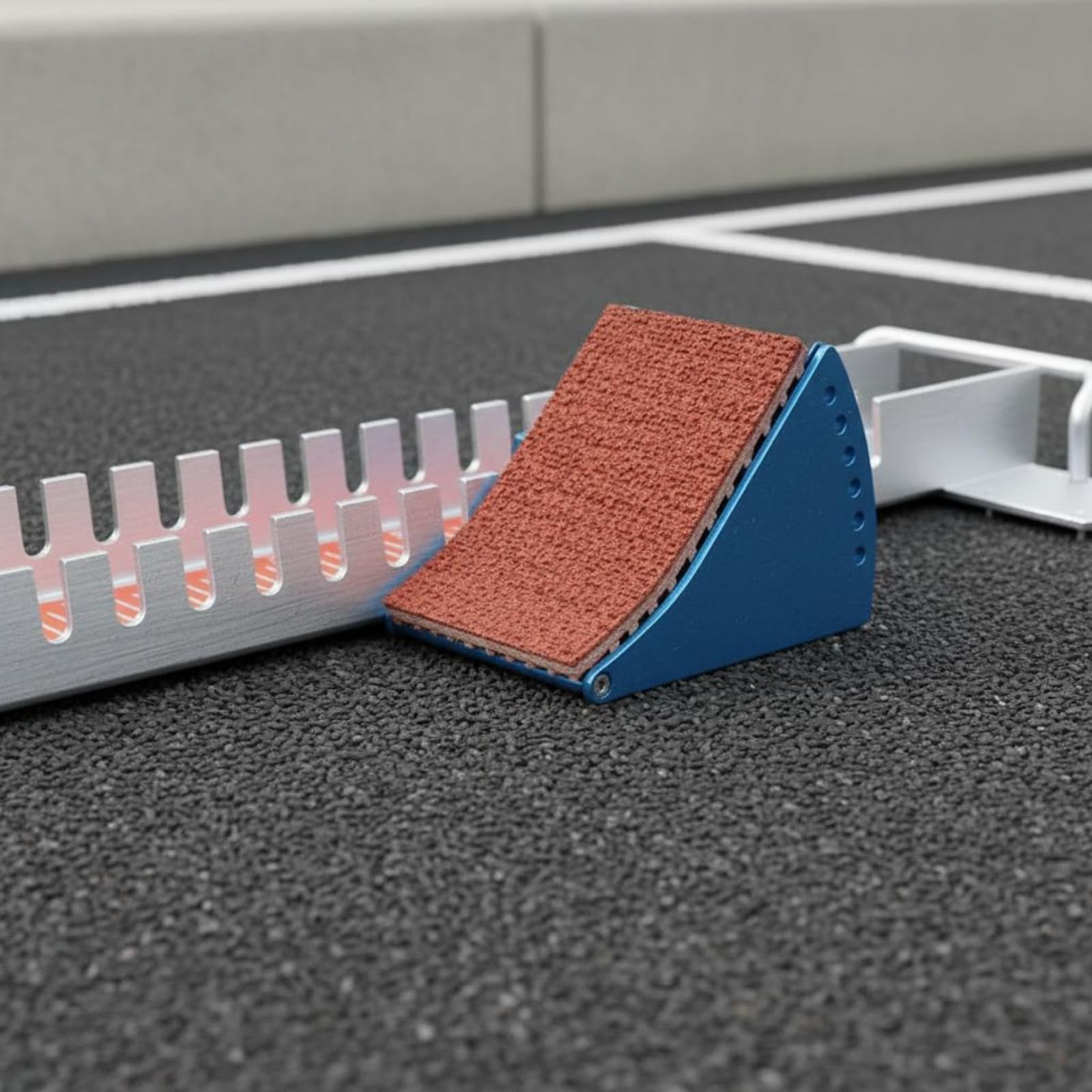 Blocco di Partenza Regolabile Antiscivolo Starting Block Regolabile Robusto Attrezzatura Sportiva per Gara