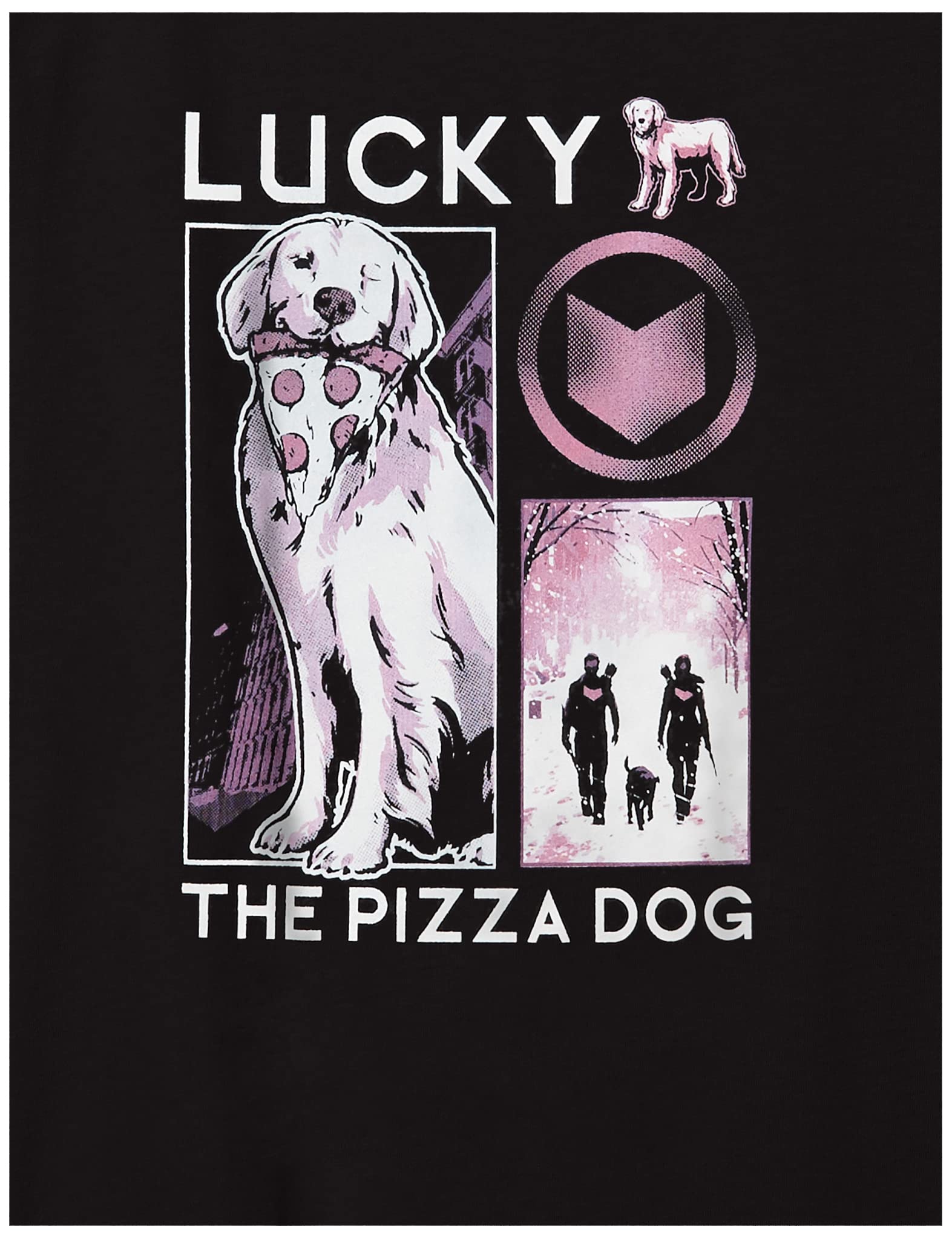 Marvel Mädchen Lucky Layout T-Shirt