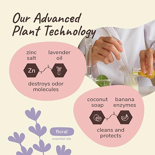 Miniatura 4 de kin+kind Eliminador de olores de mascotas para el hogar  Desodorizador de arena, eliminador de olores de orina de mascotas en aerosol y removedor de