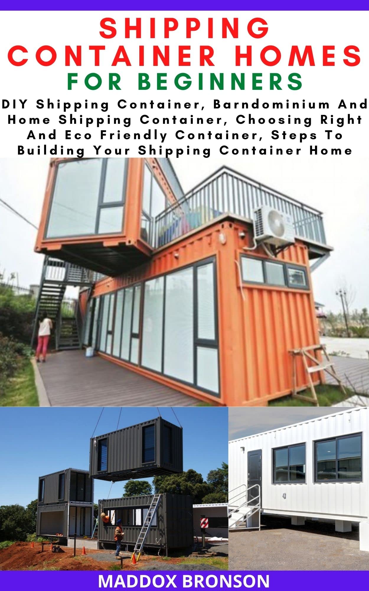 Buy SHIPPING CONTAINER HOMES FOR BEGINNERS DIY Shipping Container
