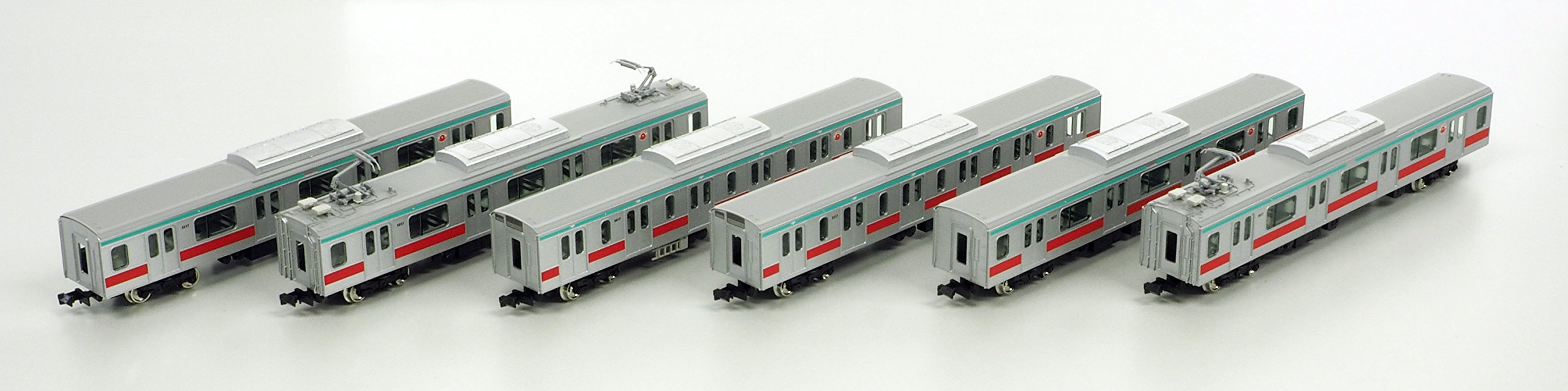 グリーンマックス　東急5000系　７次車強化型スカート　10両セット N) 30122 東急5000系田園都市線 7次車強化型スカート 増結用中間