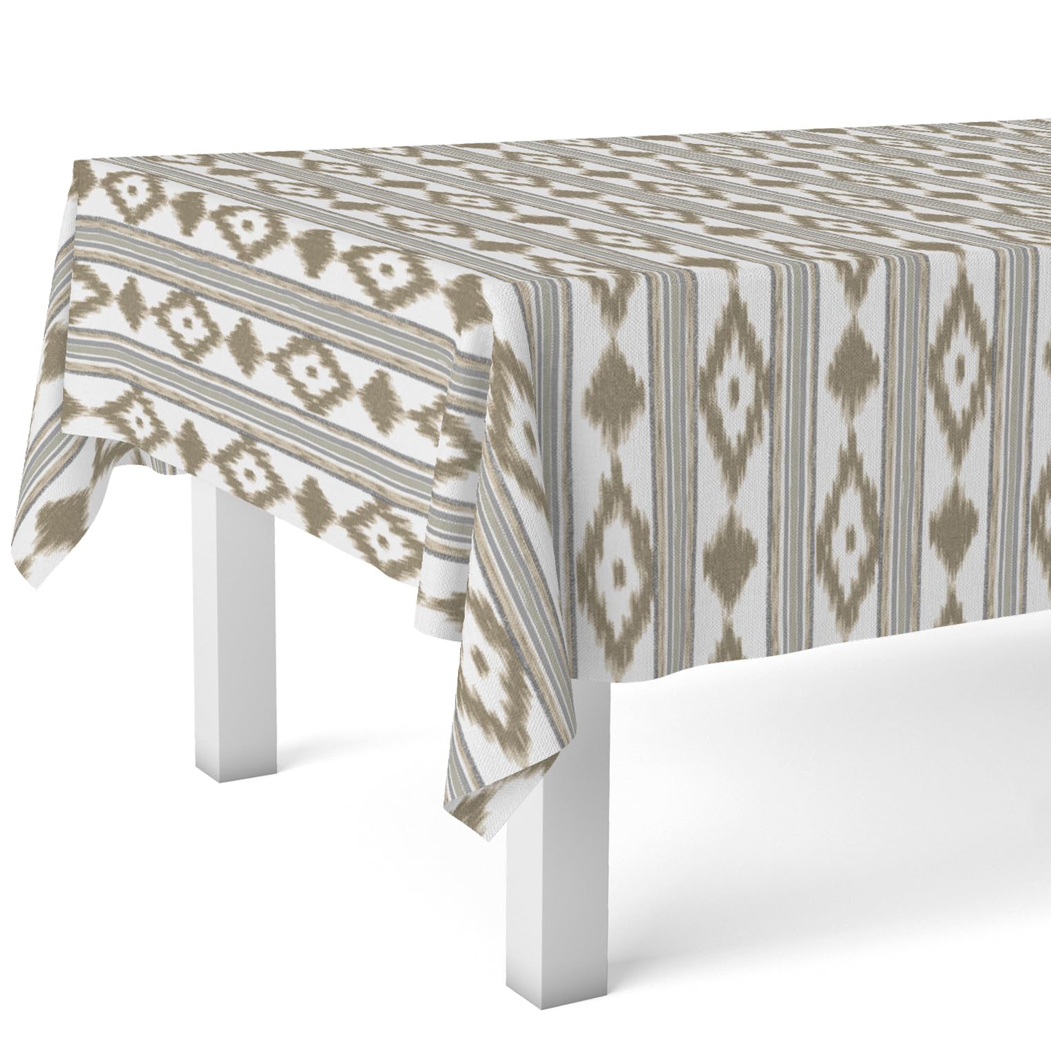 Martina Home Tablecloth MALLORQUÍ BROWN 140 Round