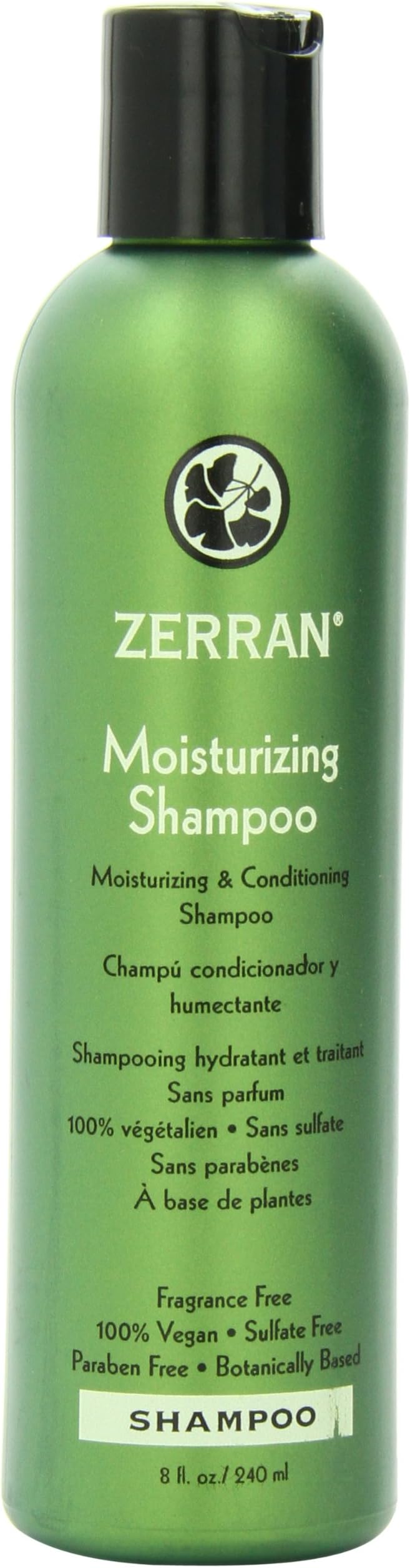 Zerran Moisturizing Shampoo, 8 Ounce