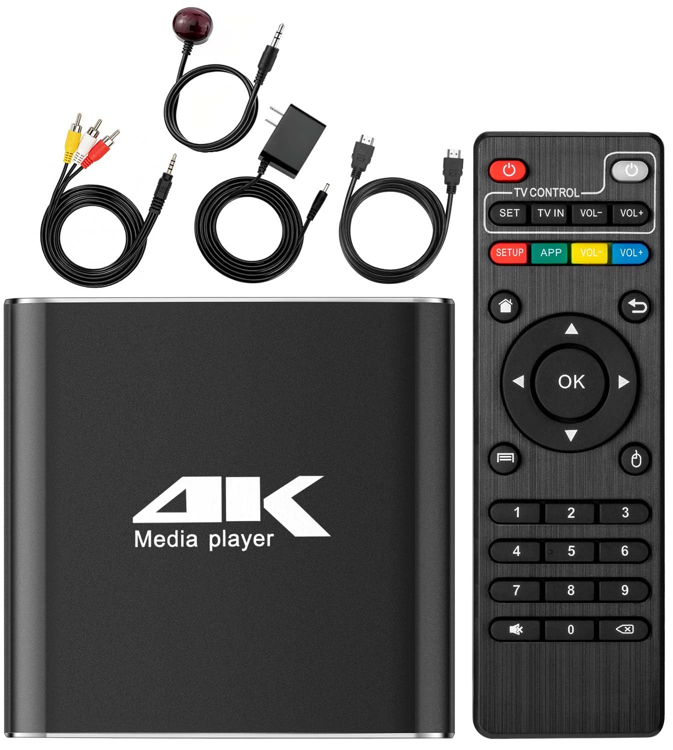 Amazon.co.jp: メディアプレーヤー4K 最大4096*2160p 60fps対応 H.265