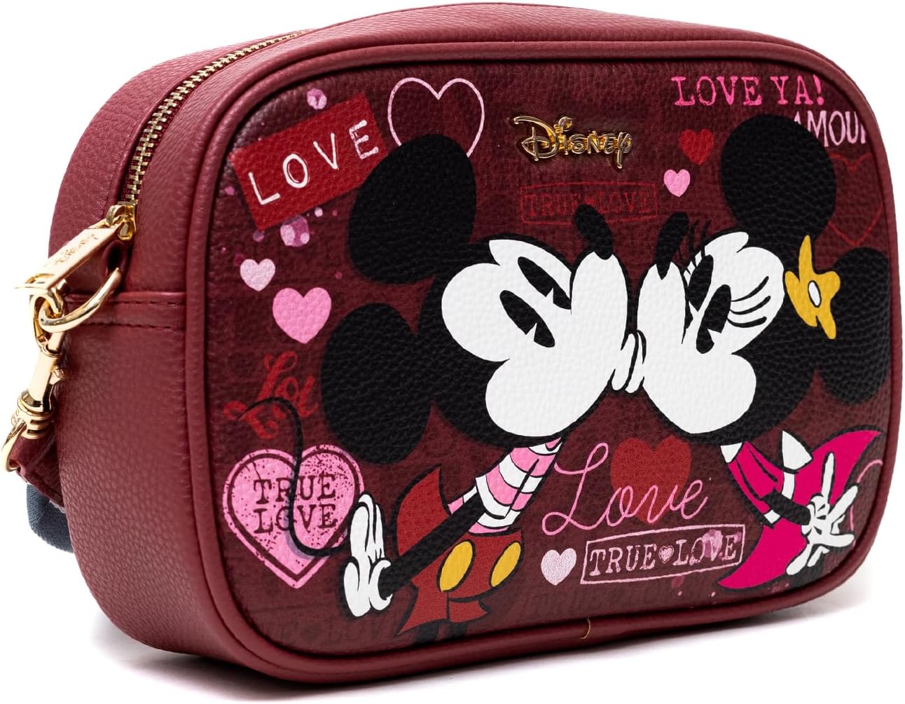 Wondapop Designer Series Mickey and Minnie Crossbody/Shoulder Bag