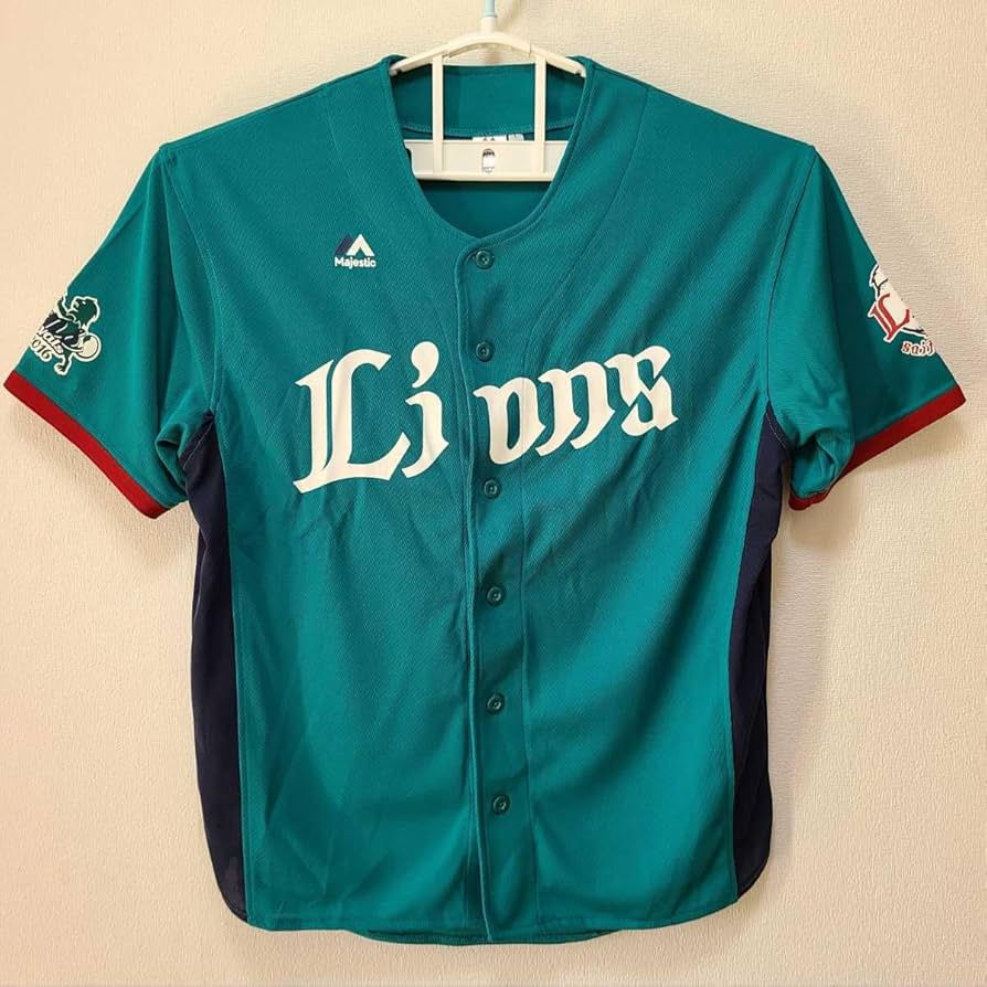 ライオンズ　フェスティバル　2016 ユニフォーム　レプリカ　L 背番号なし ファナティクス]ハントブルーレプリカユニフォーム 背番号あり(S
