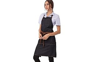 Memphis Bib Denim Apron: A Culinary Essential for Chefs and Home Cooks