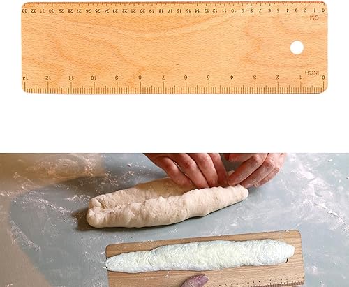 Miniatura 3 de IEUDNS Baguette Transfer Peel Wood Cookware Herramientas para hacer pan, herramienta de cocina, placa de transferencia, bandeja móvil para pizzas,