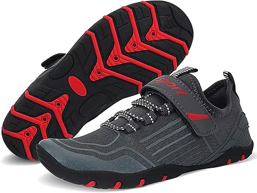 Miniatura 3 de Zapatos de agua para niños y niñas, de secado rápido, calcetines acuáticos descalzos, playa, piscina, natación, tenis deportivos ligeros para niños