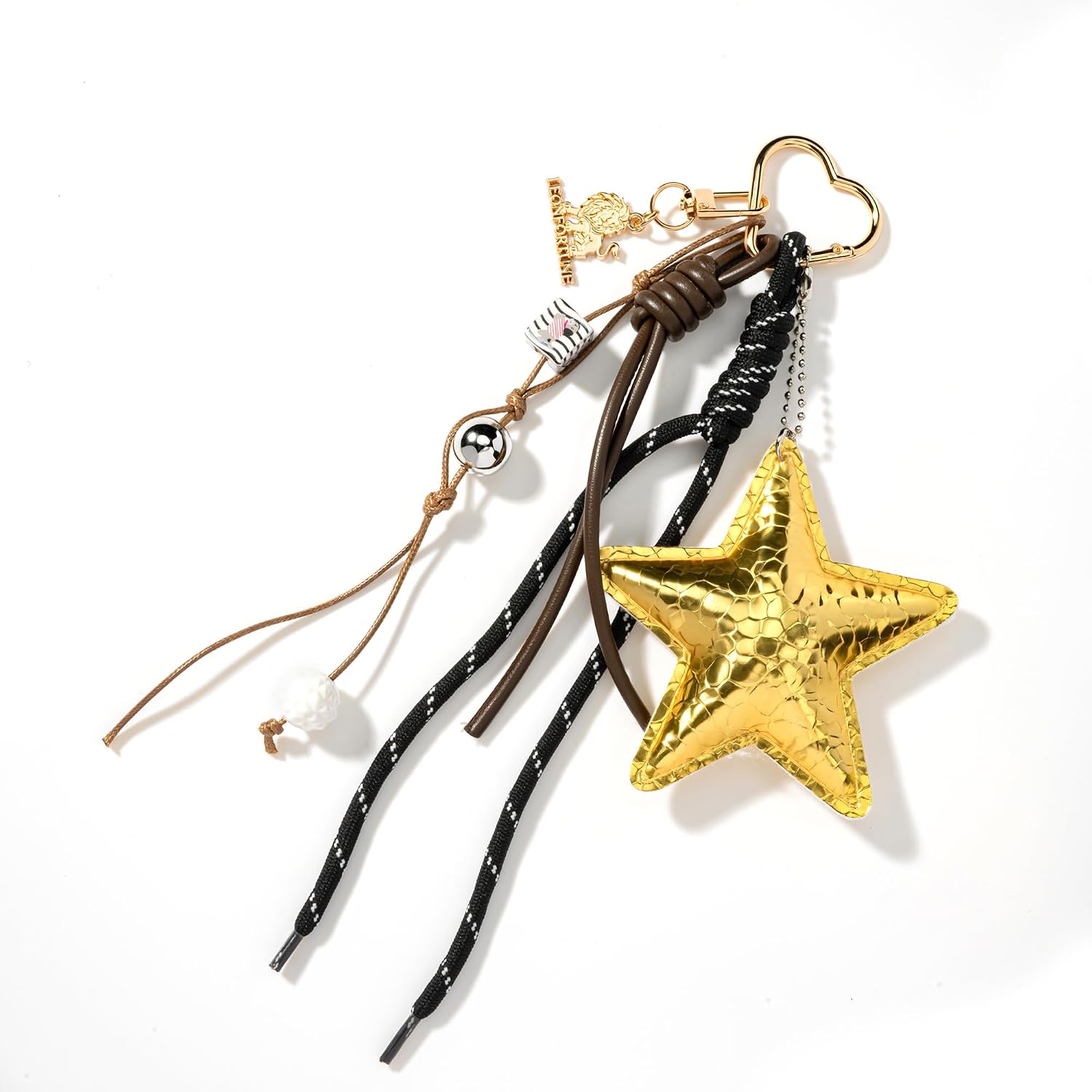 Keychain & Bag Charm, Vintage Cute Keychain Purse Accessory, Trendy Maximalist Gift for Women& Mens