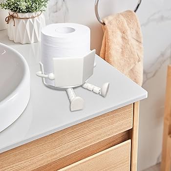 Amazon.co.jp: 読書用トイレットペーパーホルダーバディ、バスルーム