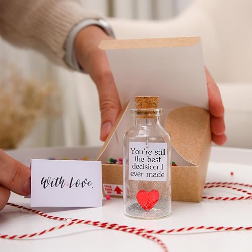 Miniatura 82 de Regalo de aniversario para mujeres y hombres, regalo romántico para el Día de San Valentín, para novio, novia, esposa o marido