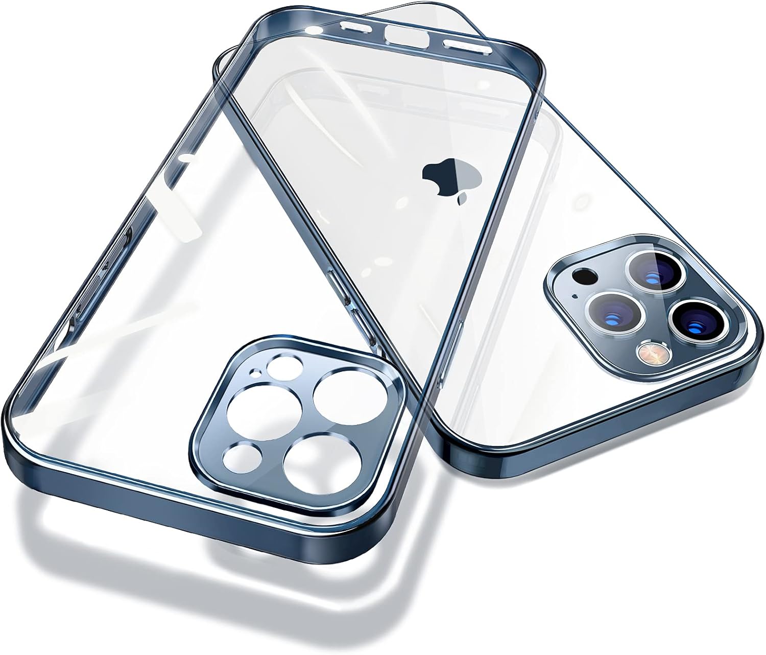Iphone 12 pacific blue clear case Clearance