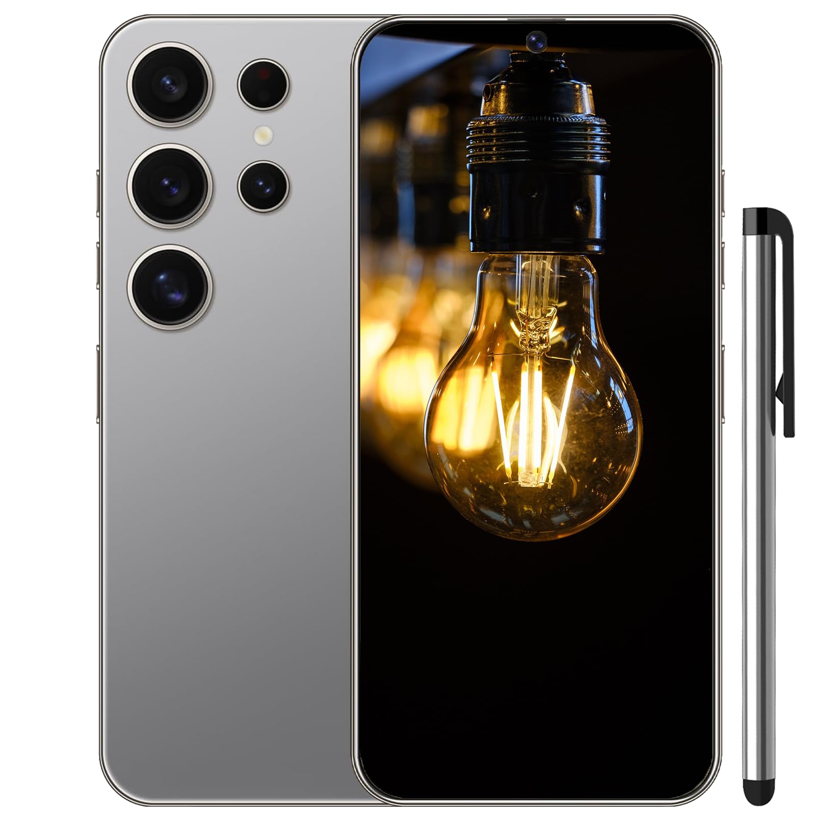 C25 Ultra スマートフォン 本体　SIMフリー Amazon.com: C25 Ultra Unlocked Cell Phone, Built in Pen, 8+256GB