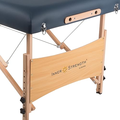 Miniatura 4 de INNER STRENGTH Paquete de mesa de masaje portátil ELEMENTO  Incluye soporte facial ajustable de lujo, almohada facial y funda de transporte