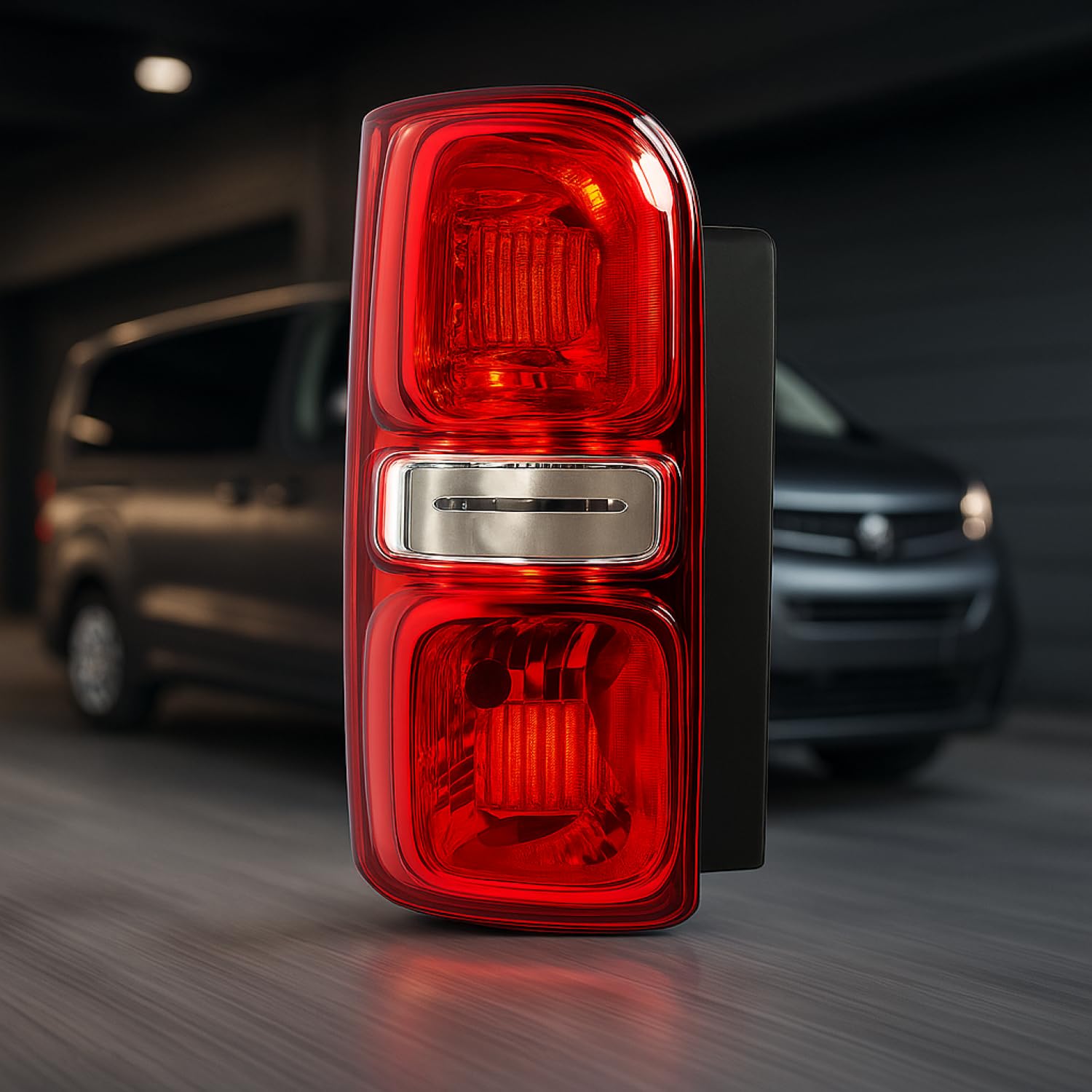 Rücklicht Rückleuchte Heckleuchte Links Fahrerseite E-Prüf | Kompatibel mit Peugeot Expert Traveller Citroen Jumpy Dispatch SpaceTourer Toyota Proace 2016+ Opel Zafira Life Vivaro 2019+
