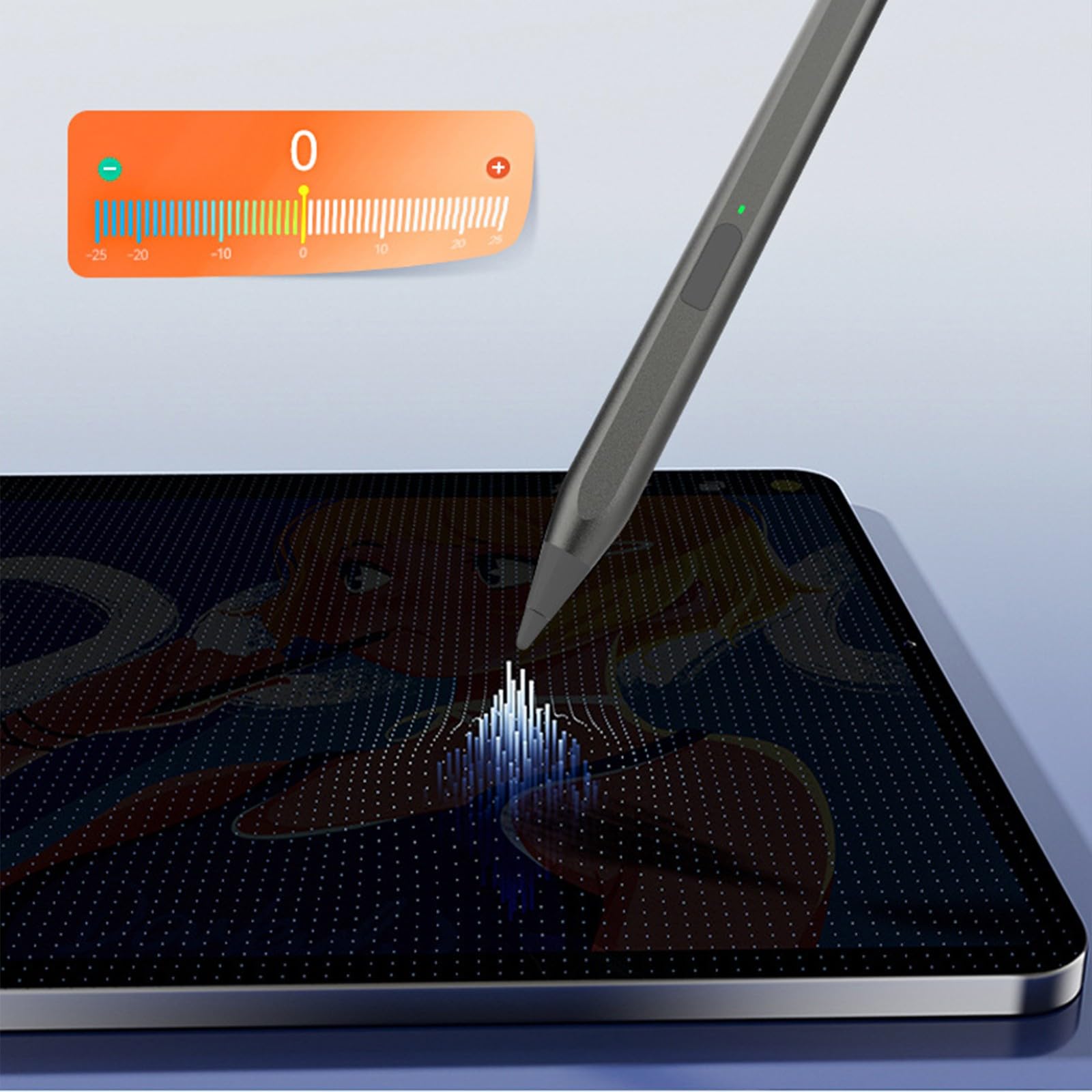Lápiz capacitivo para tableta, lápiz digital de repuesto, marcador alternativo 4096, presión ligera, escritura