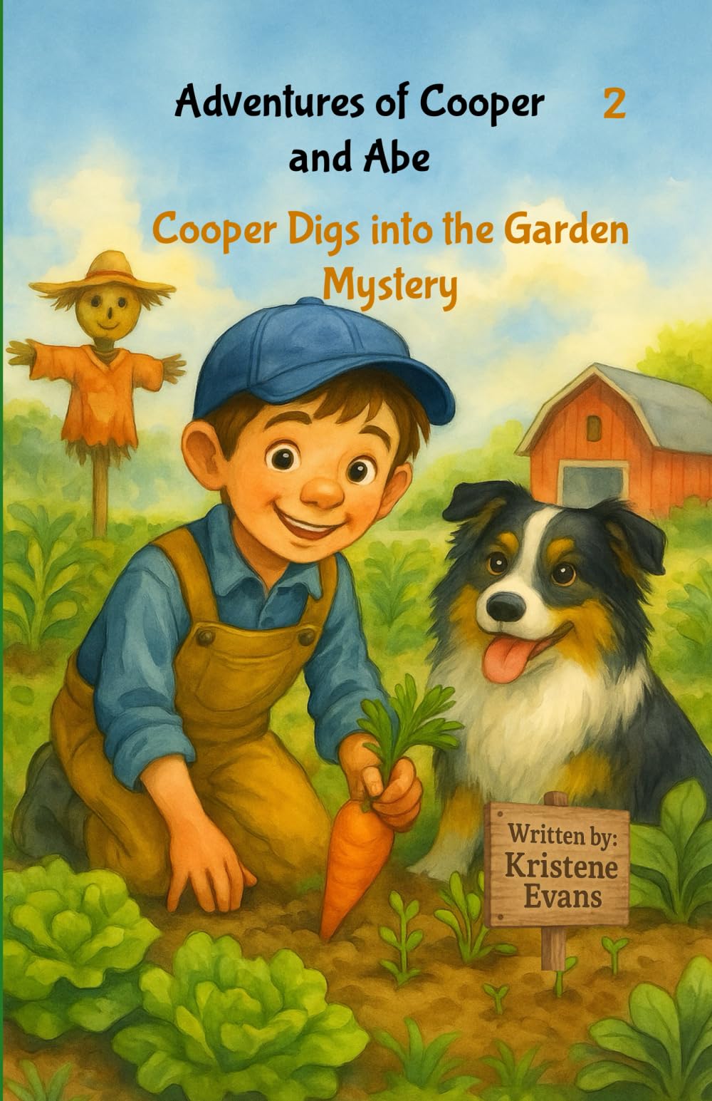Cooper Digs into the Garden Mystery: Adventures of Cooper and Abe