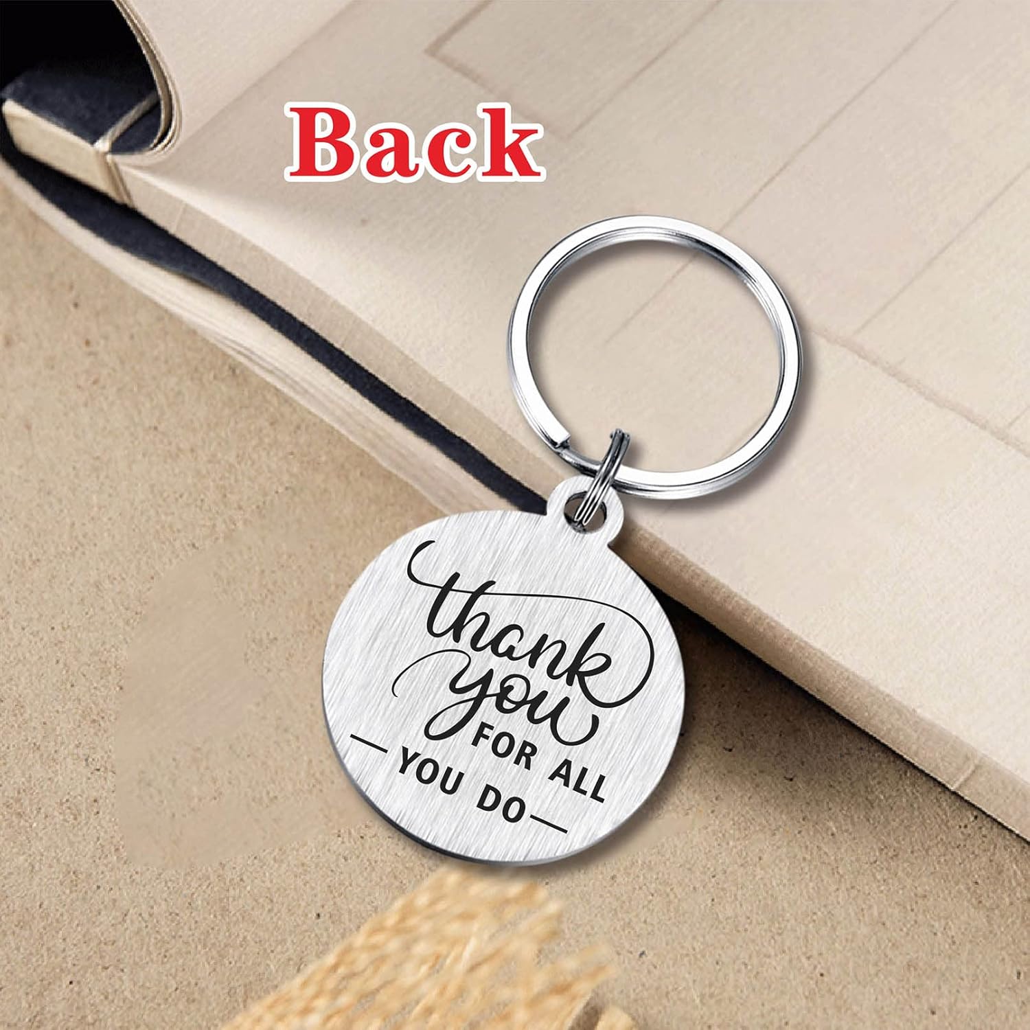 Resdink Coworkers Teacher Staff Appreciation Gifts Keychain, Thank You Gifts for All You Do Gift for Men Women, Co Worker Colleague Leaving farewell Present - Image 4