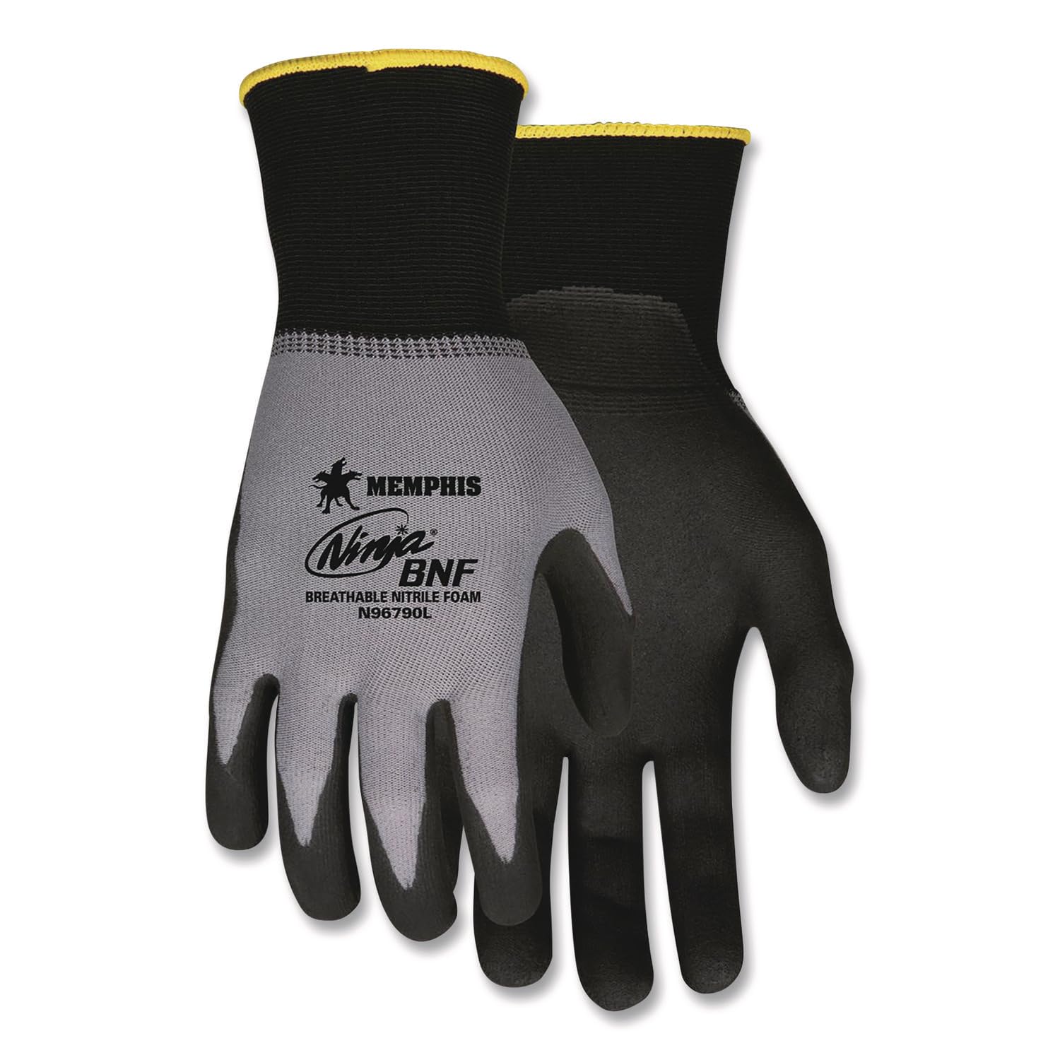Amazon.com: MCR Safety N96790XL Ninja Work Gloves, X-Large, Gray
