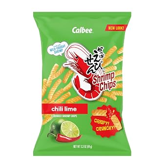 Calbee Shrimp Chips Chili Lime