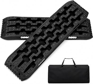 2PCS Traction Boards, 104cm Heavy Duty Recovery Boards with 10T Capacity