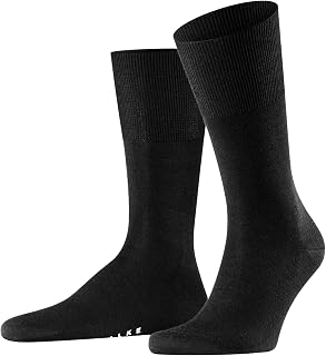 Men's Airport Dress Socks, Premium Merino Wool Cotton Blend, Sustainable Luxury, Eco-Friendly Business Casual, 1 Pair
