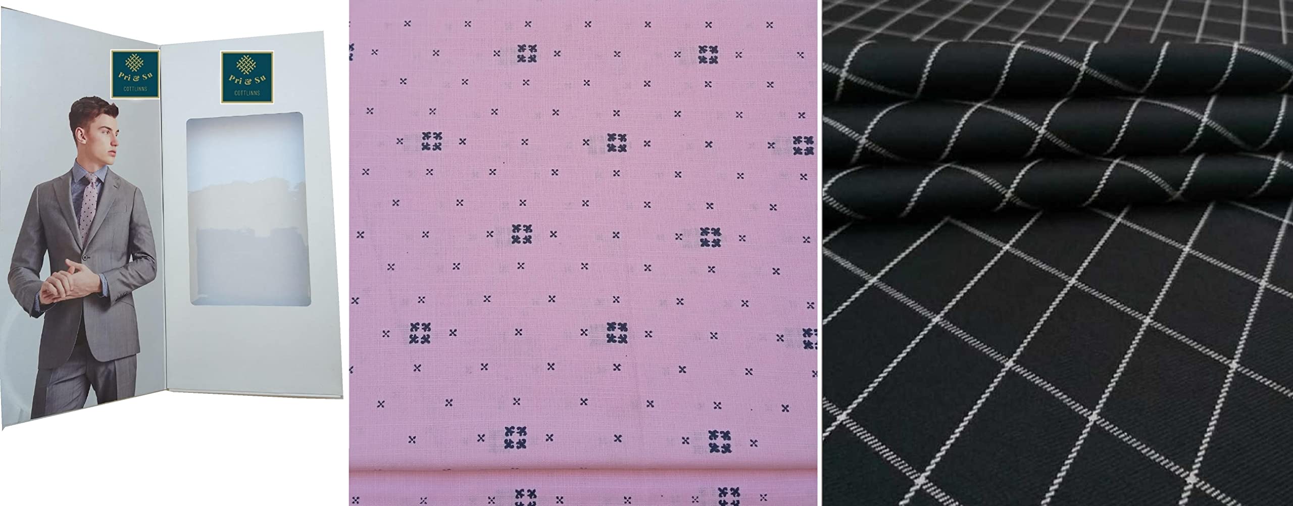 Pri & Su CottLinns Combo of Cotton Shirt 200016 & Trouser 90027-picture-11