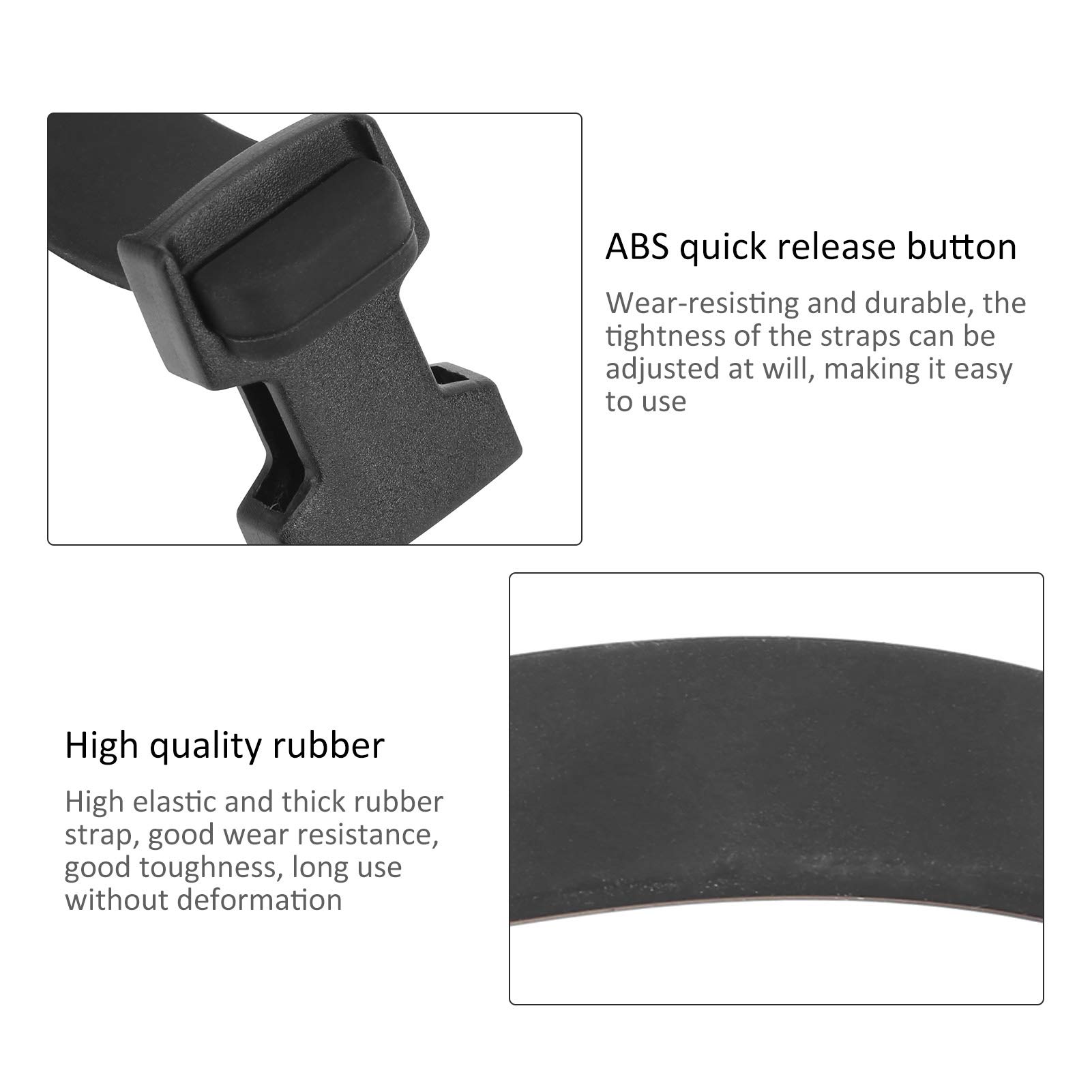 Diving Knife Straps, Diving Quick Release Rubber Knife Straps Snorkeling Replacement Dive Knife Belt for Snorkeling Free Diving