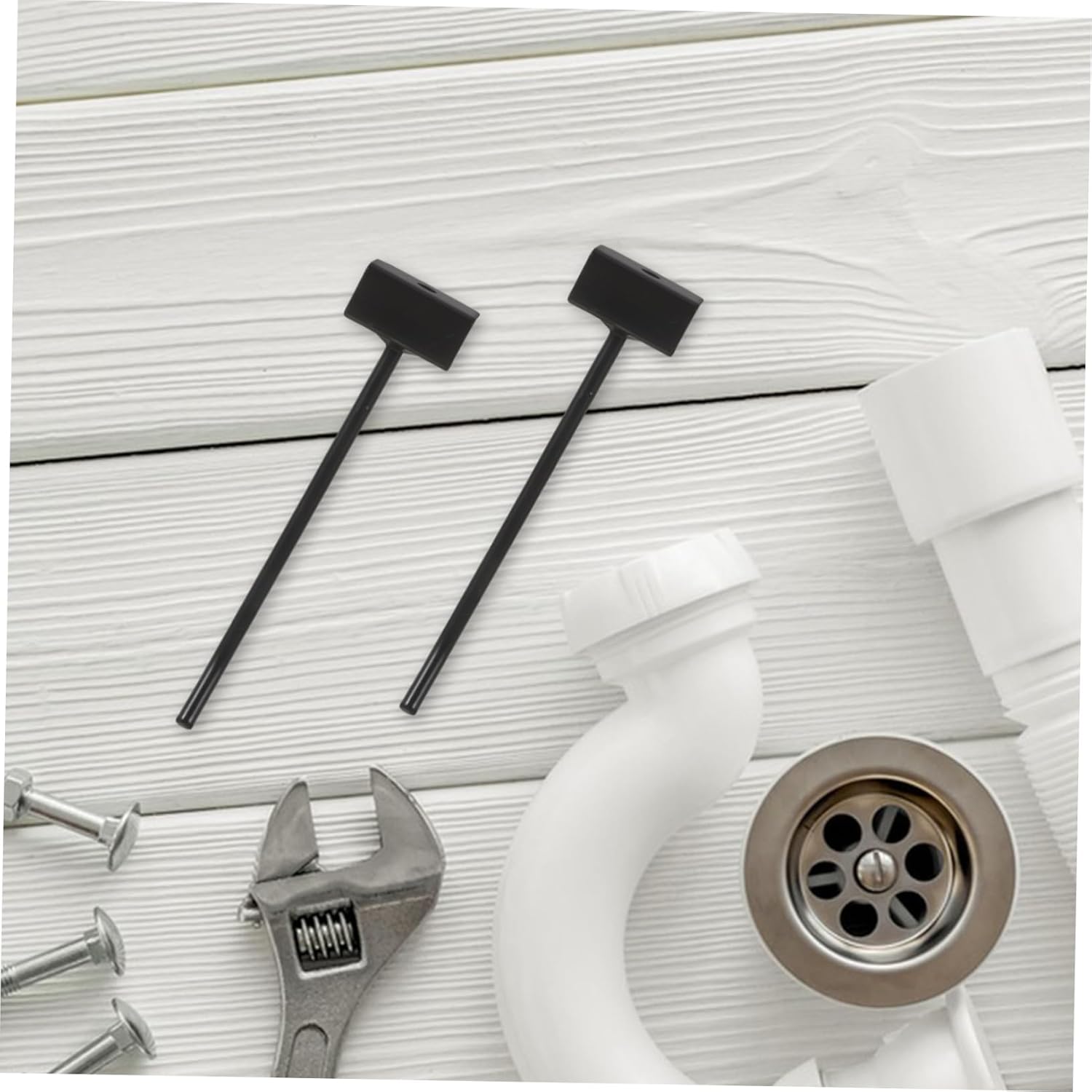 48pcs Black Metal Display Hooks for Wall Hanging Retail for Organizing Jewelry Hats Goods Easy Installation Secure Upward Angle Design for Supermarket Shelves