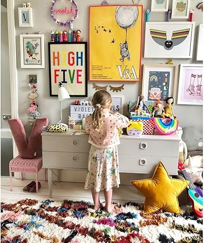 Miniatura 3 de Almohada en forma de estrella y luna, almohadas de terciopelo suave para habitación del bebé, niños, decoración de rincón de lectura, regalo (luna,