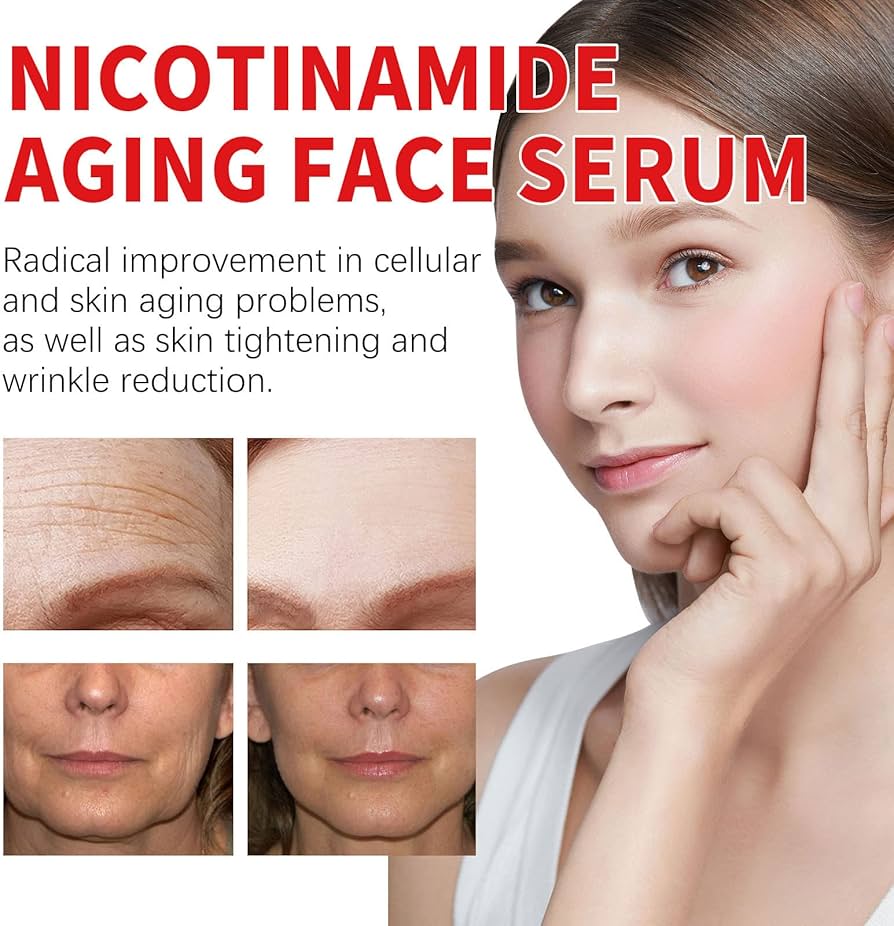 Nmn Aging Face Serum,Anti Aging Anti-wrinkle Niacinamide Face