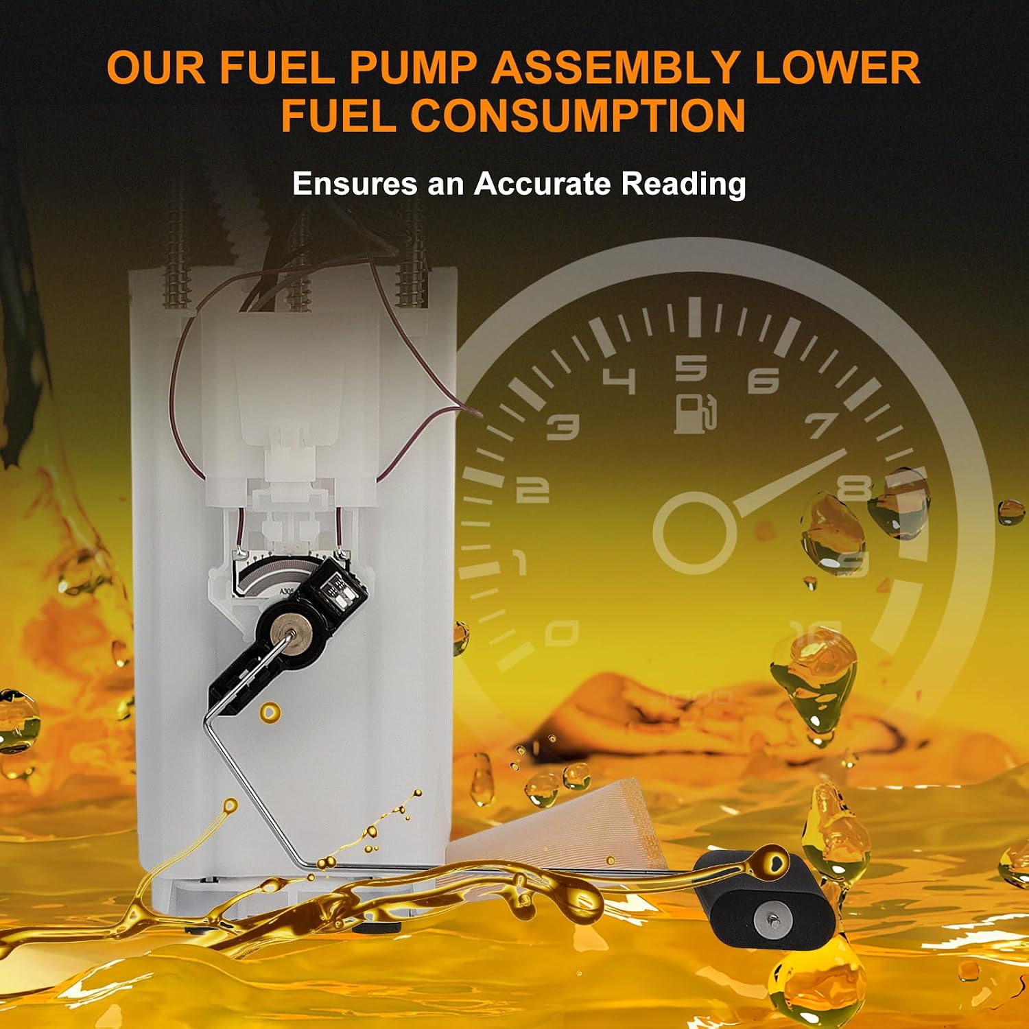 E3992M Fuel pump assembly w/Sensor 4 Door Model 1999-2005 for Chevrolet Blazer 4.3L 1999-2003 for GMC Jimmy 4.3L 1999-2001 for Oldsmobile Bravada 4.3L Electric Fuel Pump 323-01213 19177220