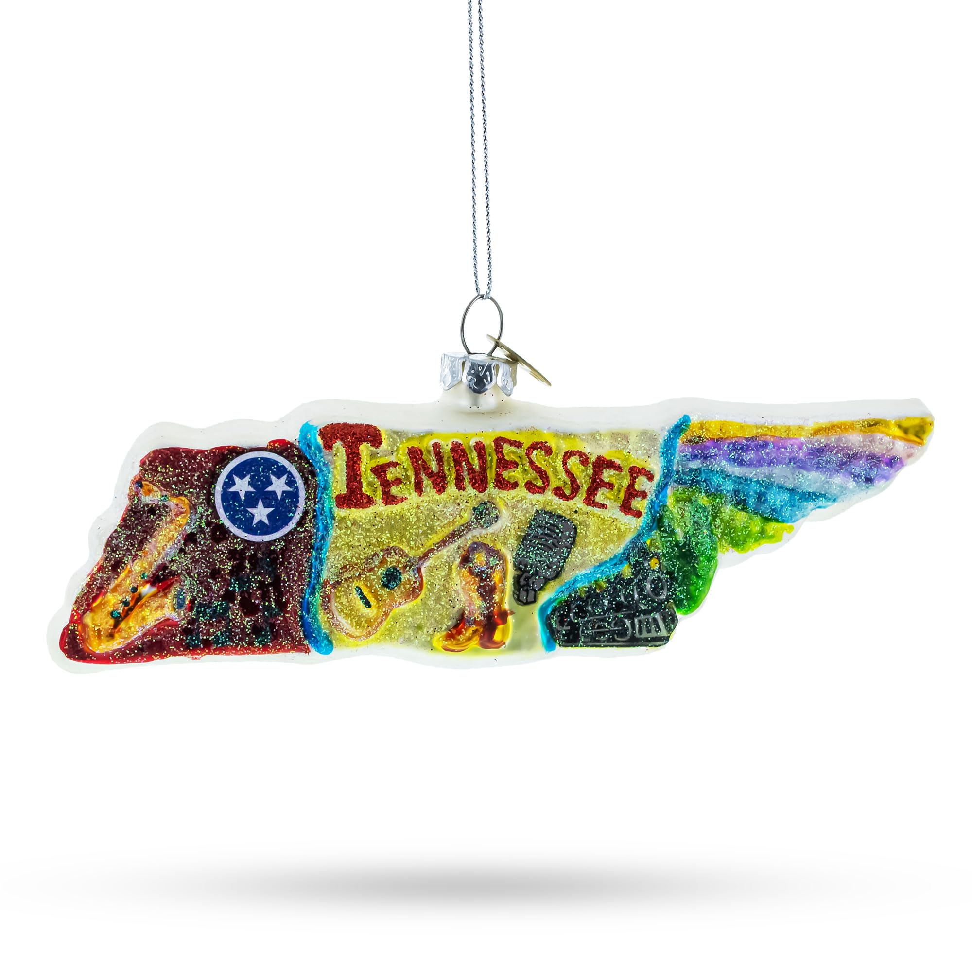 Idée cadeau Noël : suspension en verre Tennessee pour collectionneurs