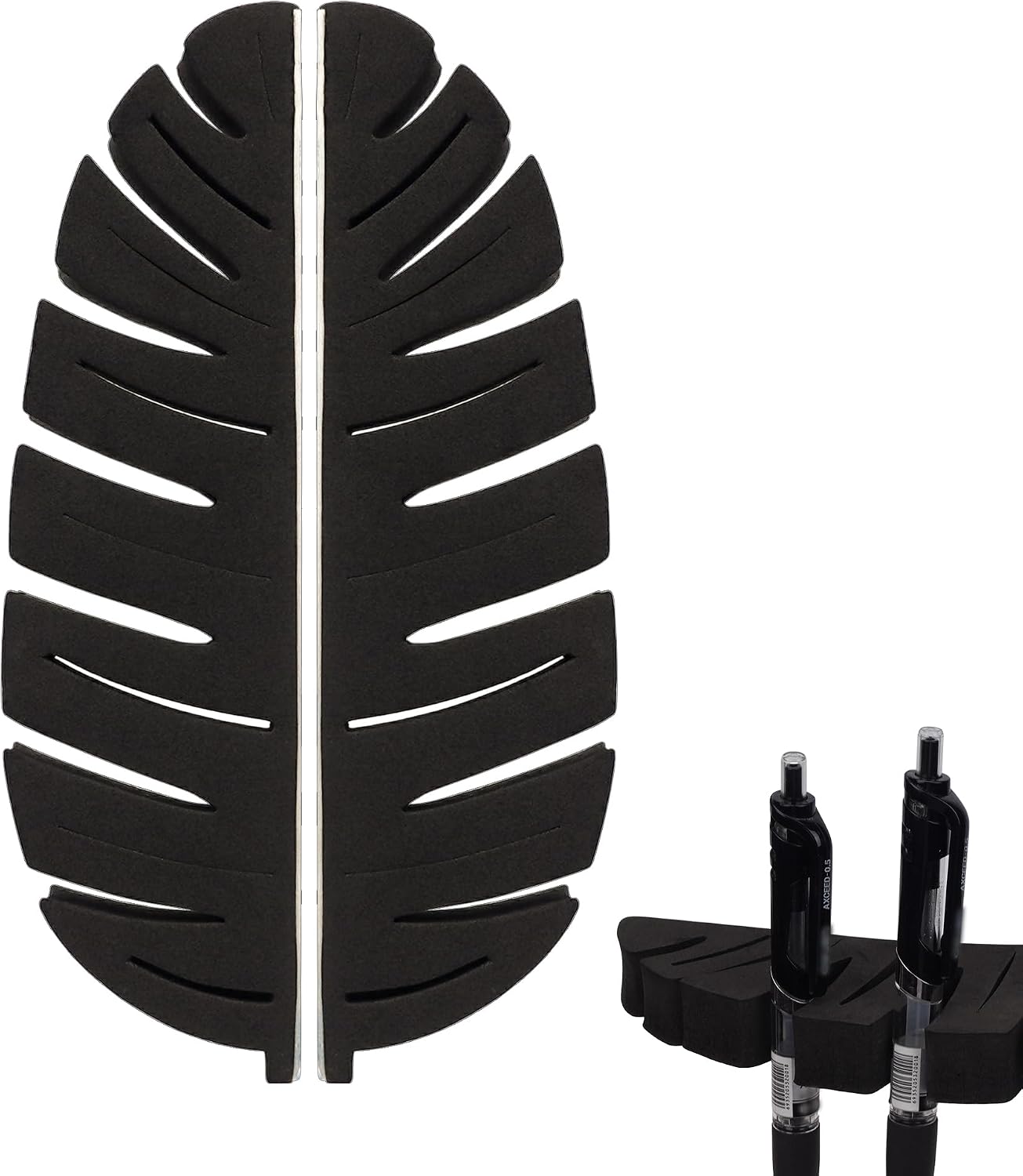 Paint Brush Holder Drying Rack, 2Pcs Multifunctional Pen Rack, Black