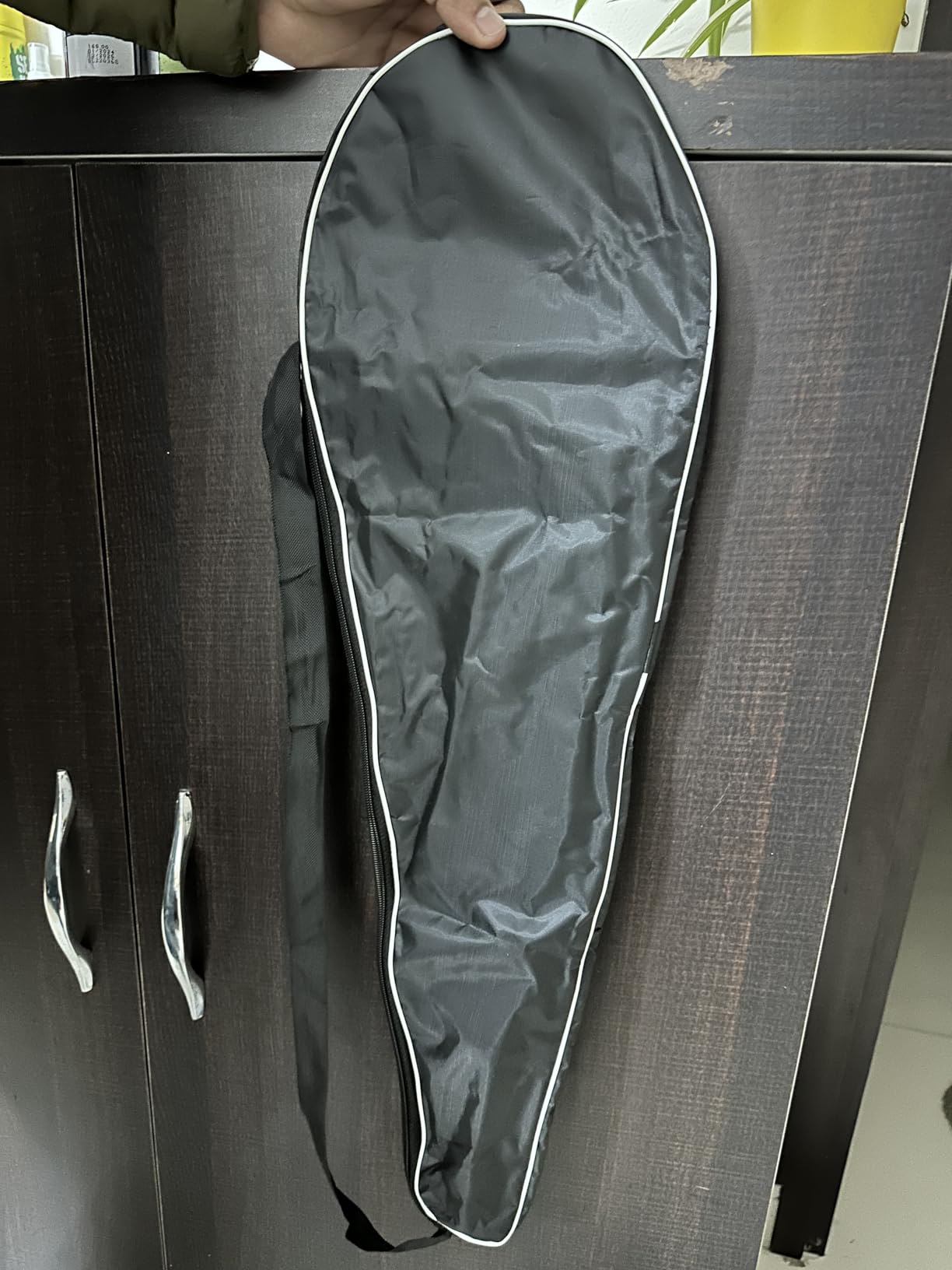Nylon Racket Cover Buy KE Black Badminton Racket Cover with Standard Strap,Steel Zip Lock ...